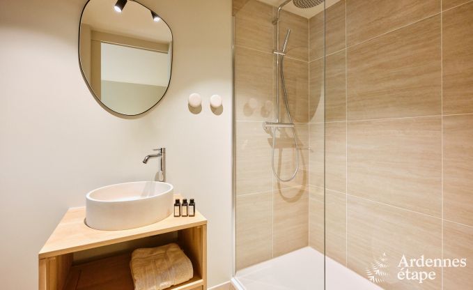 Ruime chalet voor 8 personen met sauna in de bossen rond Durbuy