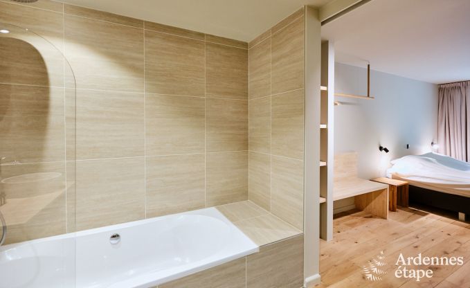 Ruime chalet voor 8 personen met sauna in de bossen rond Durbuy