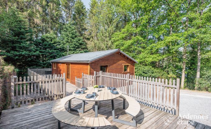 Zeer comfortabel chalet in Durbuy voor 6/7 personen in de Ardennen