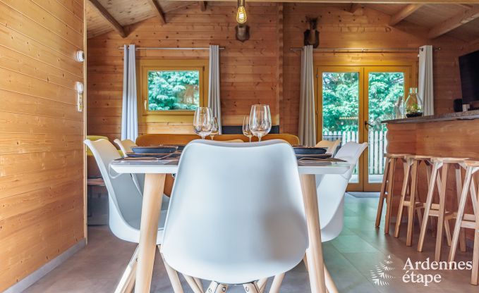 Zeer comfortabel chalet in Durbuy voor 6/7 personen in de Ardennen