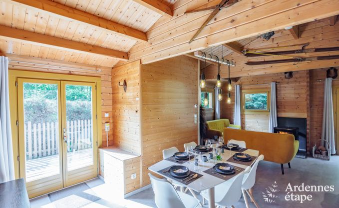 Zeer comfortabel chalet in Durbuy voor 6/7 personen in de Ardennen