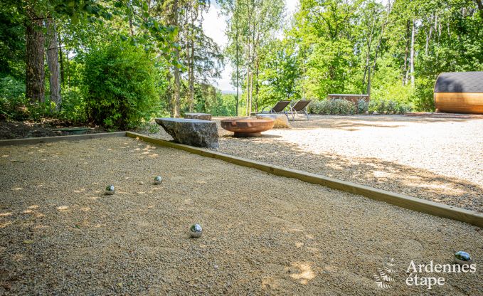 Ruime villa voor 8 personen in Durbuy met sauna, hottub en priv�tuin