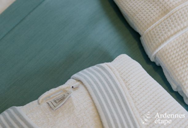 Luxueuze villa in Durbuy voor 15 personen met binnen- en buitenzwembad ineen, een jacuzzi en een sauna: pure ontspanning.