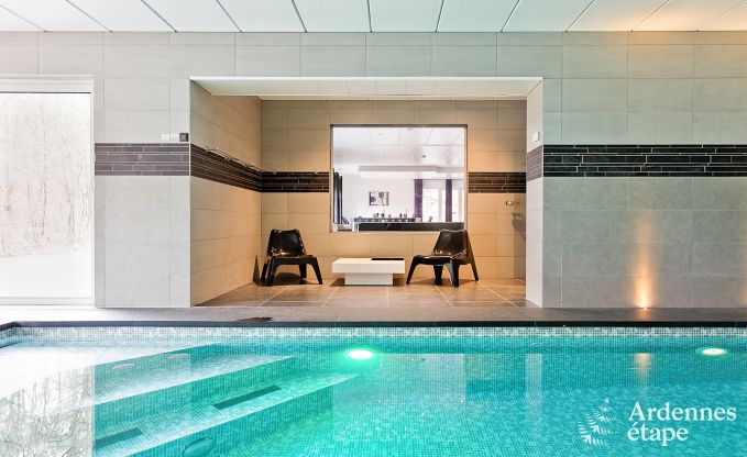 Luxevilla met overdekte zwembad voor 9 personen te huur in Durbuy