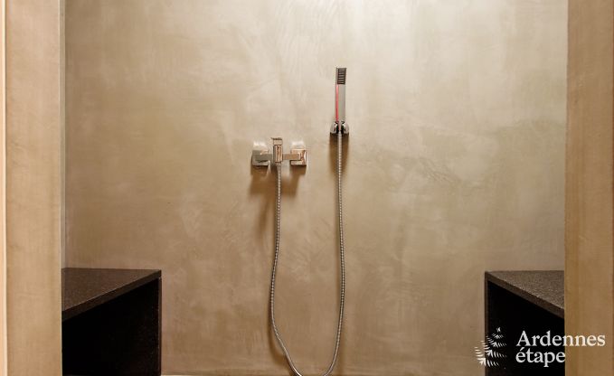 Luxe villa in Durbuy voor 9 personen met binnenzwembad en hammam in de Ardennen