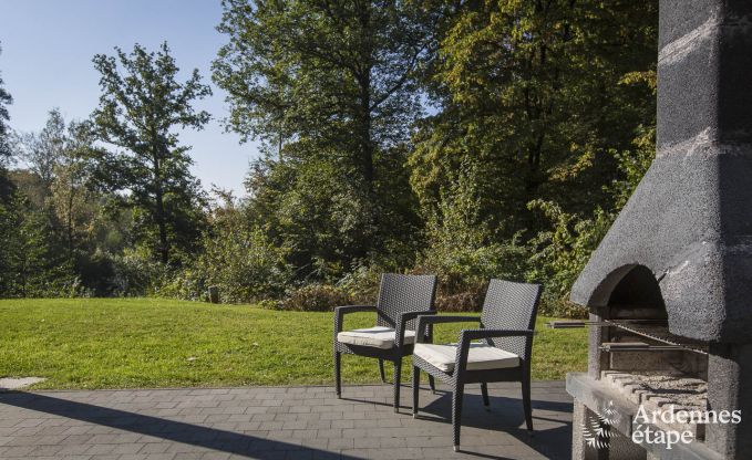 Luxe villa in Durbuy voor 9 personen met binnenzwembad en hammam in de Ardennen