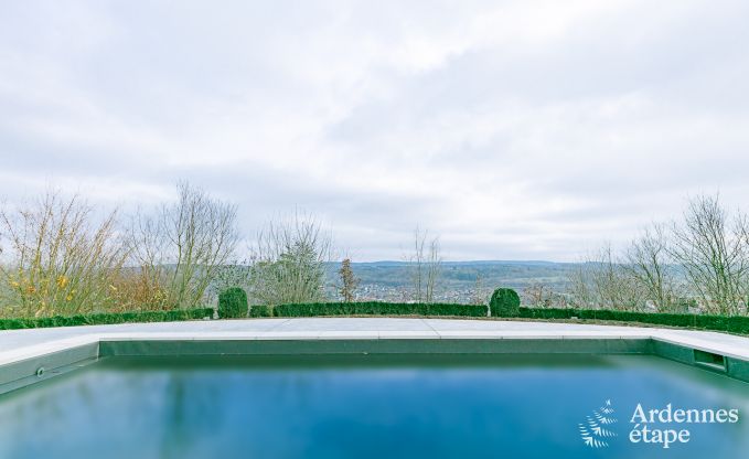 Luxe villa met zwembad in Durbuy voor 14 in de Ardennen