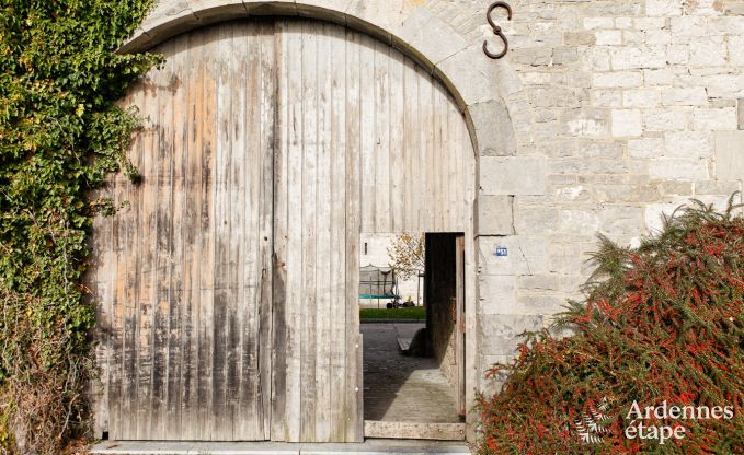 Vakantiehuis in Durbuy: 32 personen, 12 kamers, priv�tuin, hart van de Belgische Ardennen