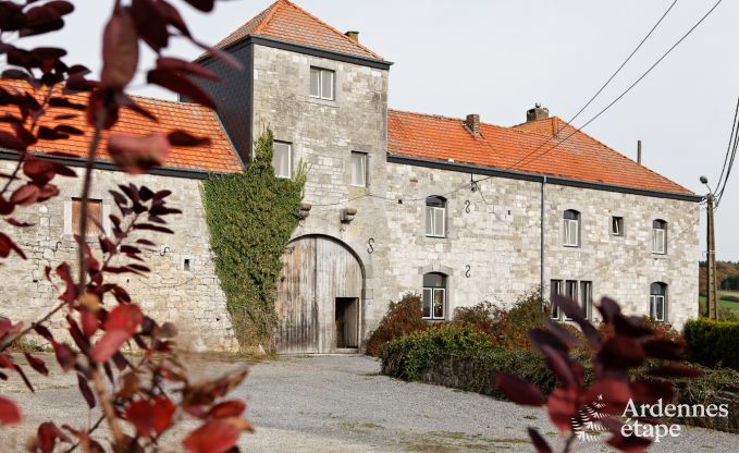 Vakantiehuis in Durbuy: 32 personen, 12 kamers, priv�tuin, hart van de Belgische Ardennen