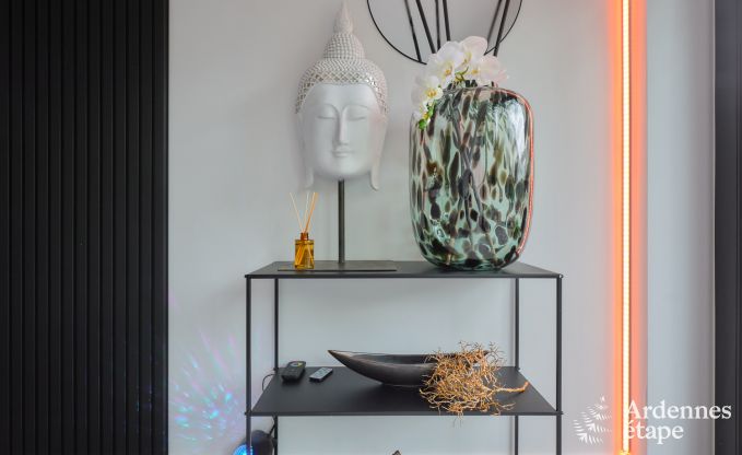 Vakantiewoning met jacuzzi en modern interieur in Durbuy, ideaal voor 2 koppels of familie van 4