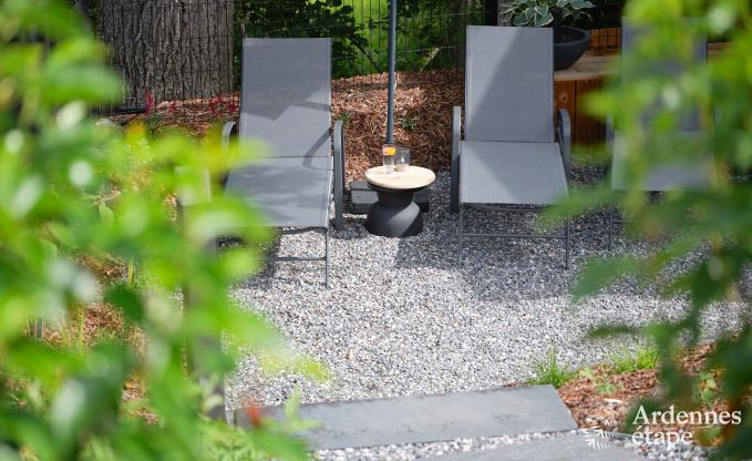 Vakantiewoning met jacuzzi en modern interieur in Durbuy, ideaal voor 2 koppels of familie van 4