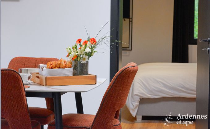 Vakantiewoning met jacuzzi en modern interieur in Durbuy, ideaal voor 2 koppels of familie van 4