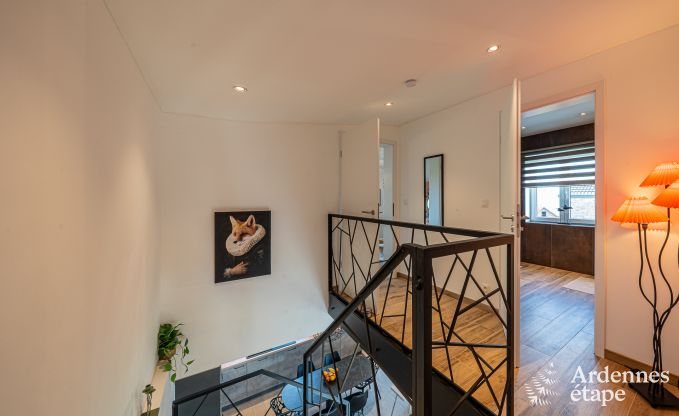 Vakantiewoning in Durbuy voor 5 personen met 3 slaapkamers, houtpelletkachel, outdoor jacuzzi, priv�terras en speeltoestellen