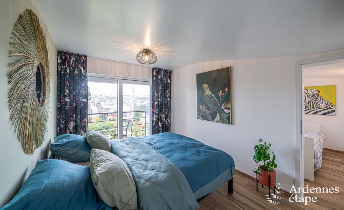 Vakantiewoning in Durbuy voor 5 personen met 3 slaapkamers, houtpelletkachel, outdoor jacuzzi, priv�terras en speeltoestellen