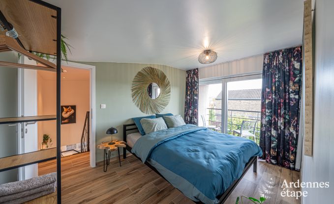 Vakantiewoning in Durbuy voor 5 personen met 3 slaapkamers, houtpelletkachel, outdoor jacuzzi, priv�terras en speeltoestellen