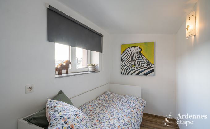 Vakantiewoning in Durbuy voor 5 personen met 3 slaapkamers, houtpelletkachel, outdoor jacuzzi, priv�terras en speeltoestellen