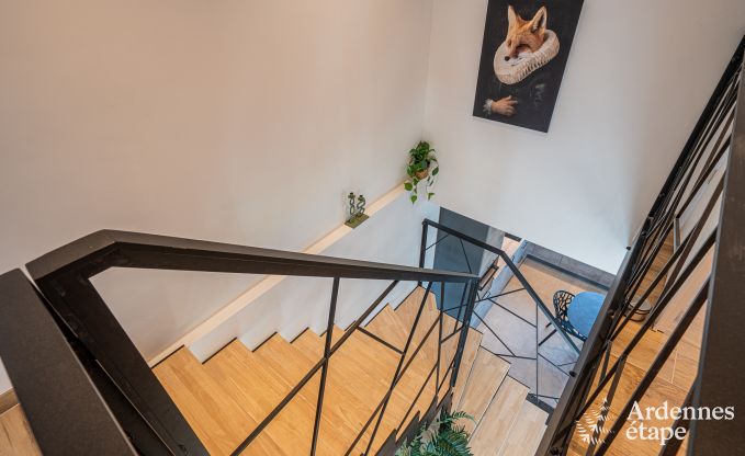 Vakantiewoning in Durbuy voor 5 personen met 3 slaapkamers, houtpelletkachel, outdoor jacuzzi, priv�terras en speeltoestellen