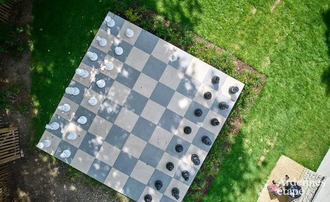 Luxe vakantiewoning Durbuy voor 9 personen met sauna en petanquebaan