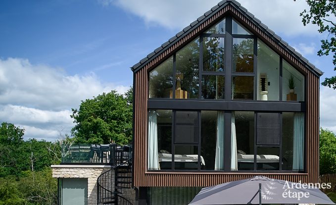 Luxe vakantiewoning Durbuy voor 9 personen met sauna en petanquebaan