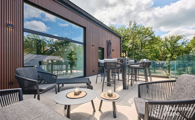 Luxe vakantiewoning Durbuy voor 9 personen met sauna en petanquebaan