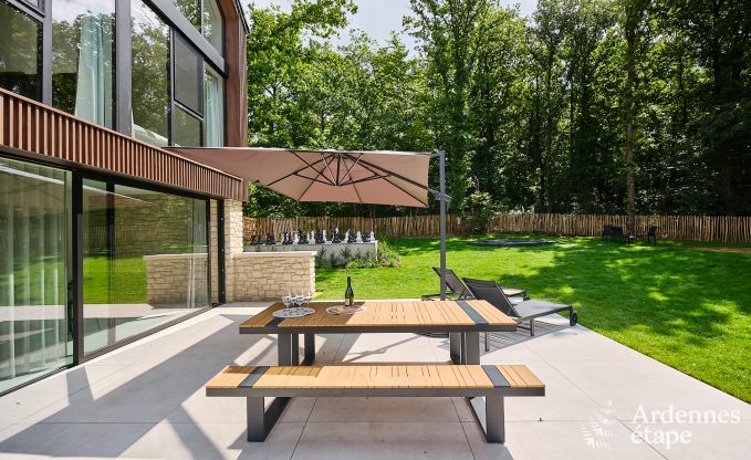 Luxe vakantiewoning Durbuy voor 9 personen met sauna en petanquebaan