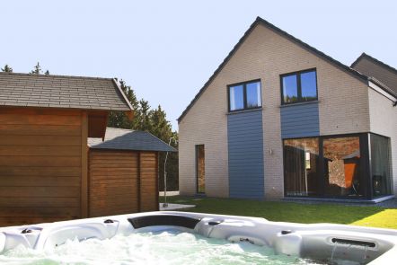 Luxe vakantiewoning voor 6 personen in Durbuy met jacuzzi, sauna en tuin