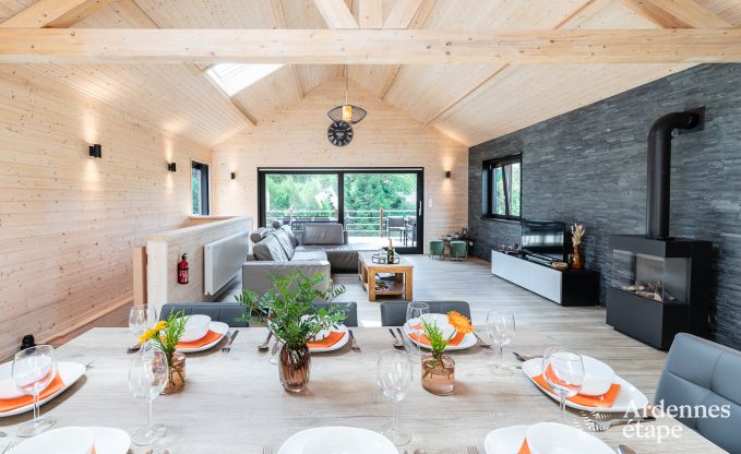 Chalet in Durbuy met sauna en kicker voor 8 personen in de Ardennen
