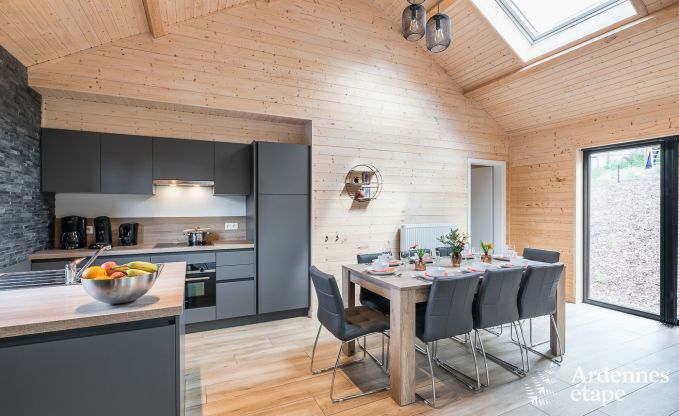 Chalet in Durbuy met sauna en kicker voor 8 personen in de Ardennen