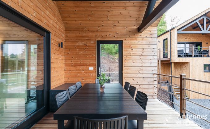 Chalet in Durbuy met sauna en kicker voor 8 personen in de Ardennen