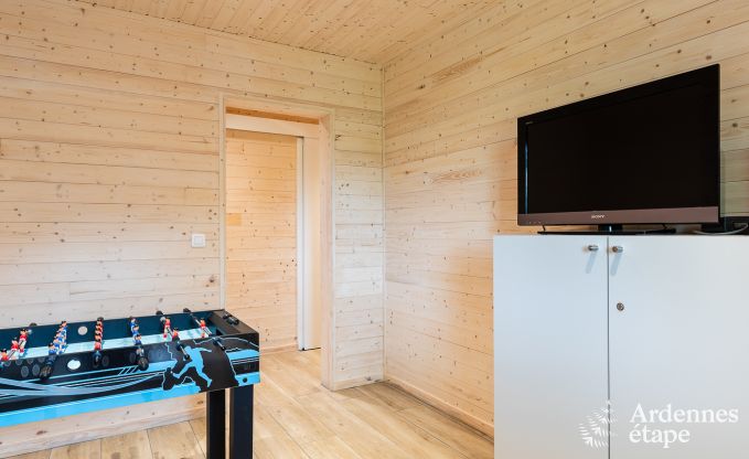 Chalet in Durbuy met sauna en kicker voor 8 personen in de Ardennen