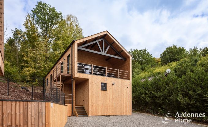 Chalet in Durbuy met sauna en kicker voor 8 personen in de Ardennen