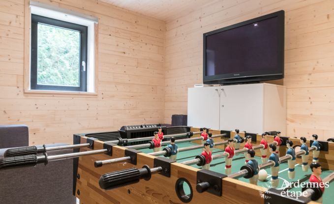 Chalet in Durbuy met sauna en kicker voor 8 personen in de Ardennen