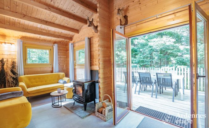 Zeer comfortabel chalet in Durbuy voor 6/7 personen in de Ardennen