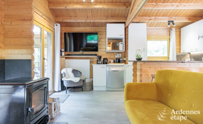 Zeer comfortabel chalet in Durbuy voor 6/7 personen in de Ardennen