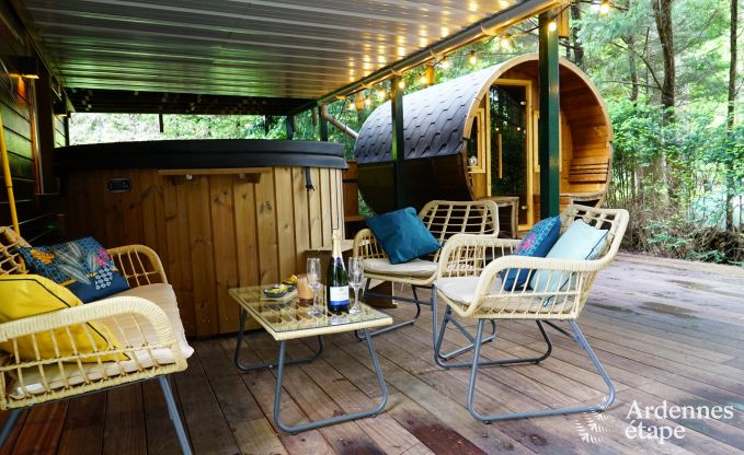 Zeer comfortabel chalet in Durbuy voor 6/7 personen in de Ardennen