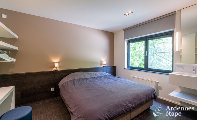 Ruime villa voor 8 personen in Durbuy met sauna, hottub en privtuin