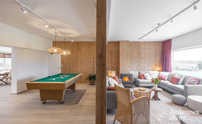Ruime luxe villa met sauna, priv�tuin en bar, bij Durbuy