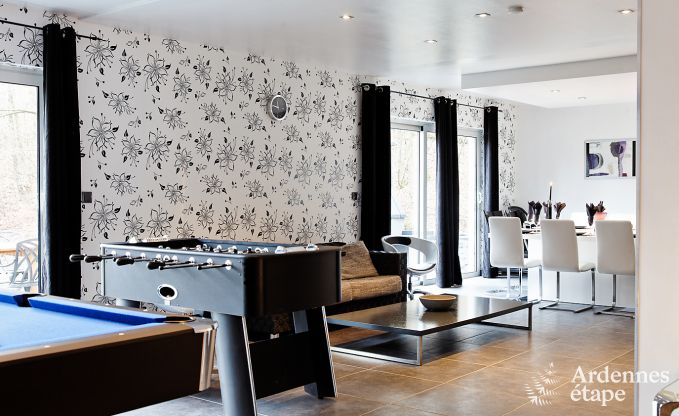 Luxe villa in Durbuy voor 9 personen met binnenzwembad en hammam in de Ardennen