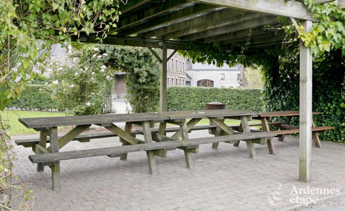 Groot vakantiehuis op de boerderij in Durbuy, 8 slaapkamers, 7 badkamers, priv�tuin, voorzieningen voor gezinnen en fietsers, Ardennen