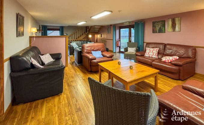 Groot vakantiehuis op de boerderij in Durbuy, 8 slaapkamers, 7 badkamers, priv�tuin, voorzieningen voor gezinnen en fietsers, Ardennen