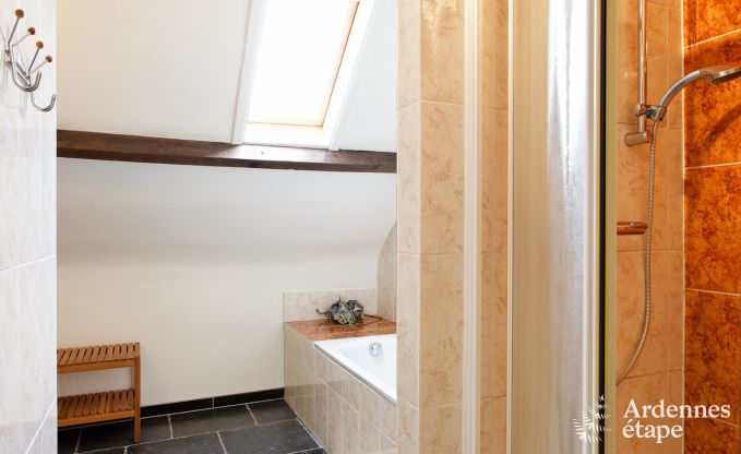 Vakantiehuis in Durbuy: 32 personen, 12 kamers, priv�tuin, hart van de Belgische Ardennen