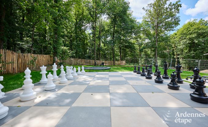 Luxe vakantiewoning Durbuy voor 9 personen met sauna en petanquebaan