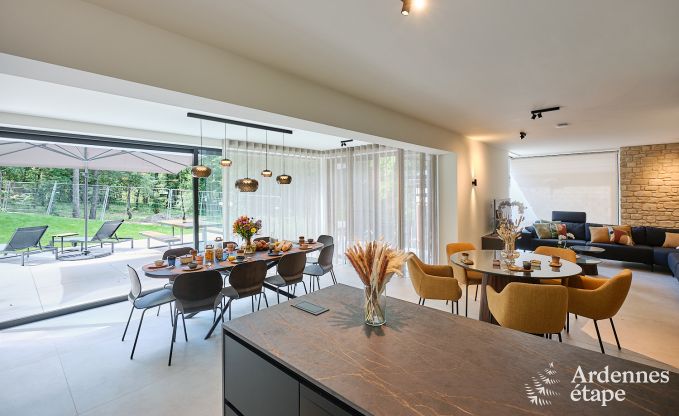Luxe vakantiewoning Durbuy voor 9 personen met sauna en petanquebaan