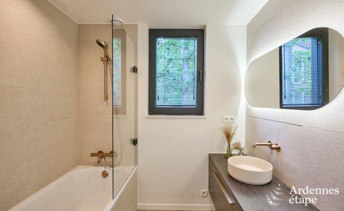 Comfortabele vakantiewoning voor 4 personen in Durbuy met 2 slaapkamers, 2 badkamers, sauna en priv�tuin