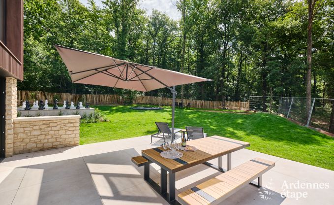 Comfortabele vakantiewoning voor 4 personen in Durbuy met 2 slaapkamers, 2 badkamers, sauna en priv�tuin