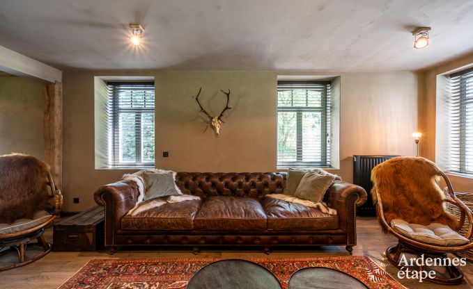 Vakantiehuis in Durbuy, 7 slaapkamers, priv� sauna, speelkamer, 22 personen, tuin, Ardennen