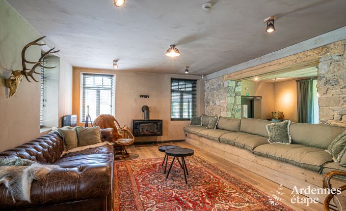 Vakantiehuis in Durbuy, 7 slaapkamers, priv� sauna, speelkamer, 22 personen, tuin, Ardennen