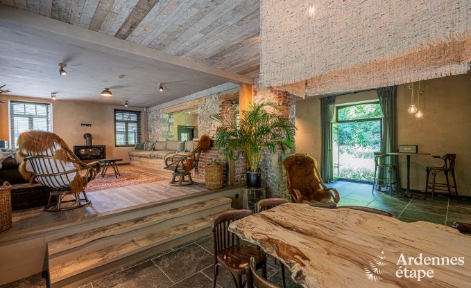 Vakantiehuis in Durbuy, 7 slaapkamers, priv� sauna, speelkamer, 22 personen, tuin, Ardennen