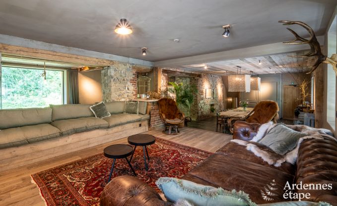 Vakantiehuis in Durbuy, 7 slaapkamers, priv� sauna, speelkamer, 22 personen, tuin, Ardennen