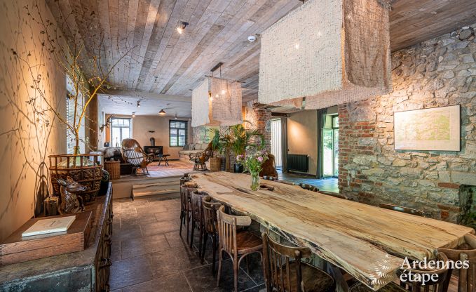 Vakantiehuis in Durbuy, 7 slaapkamers, priv� sauna, speelkamer, 22 personen, tuin, Ardennen